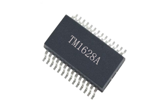 TM1628A天微SOP28封裝 按鍵掃描驅動LED面板顯示驅動芯片